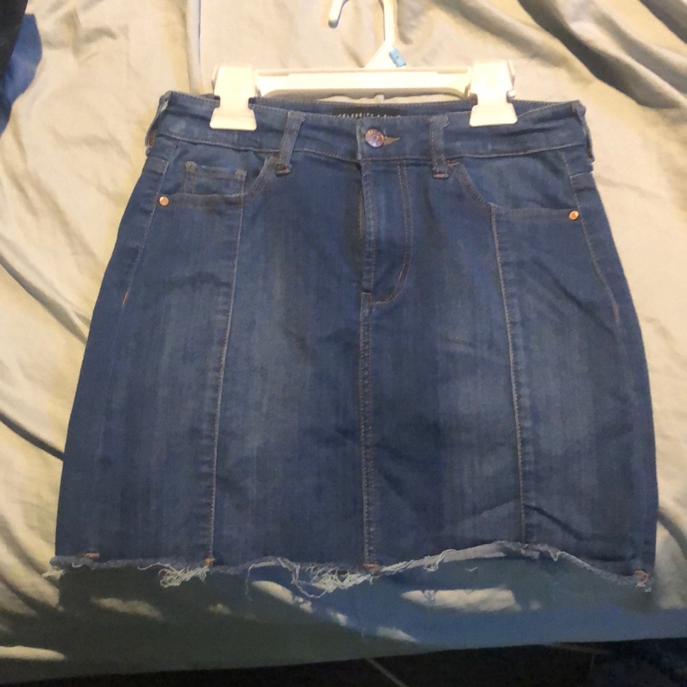 Jean denim skirt
